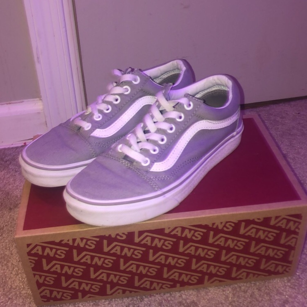 heather grey Old Skool VANS